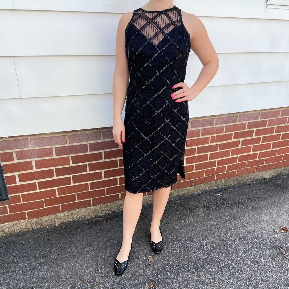 Vintage Black Party Dress